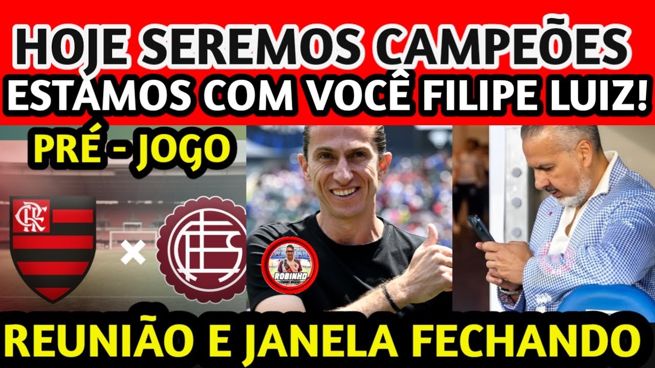 PRÉ JOGO #FLAMENGO X #LANUS ESTAMOS COM VC FILIPE LUIZ !  HOJE FLA SERÁ CAMPEÃO !