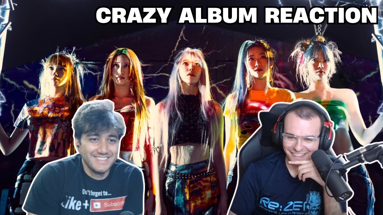 LE SSERAFIM (르세라핌) CRAZY ALBUM REACTION (CRAZIER, 1-800-HOT-N-FUN, PIERROT) l Big Body & Bok