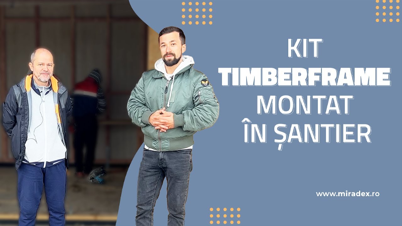 Kit TIMBERFRAME montat în șantier - Casa Soare din Arad