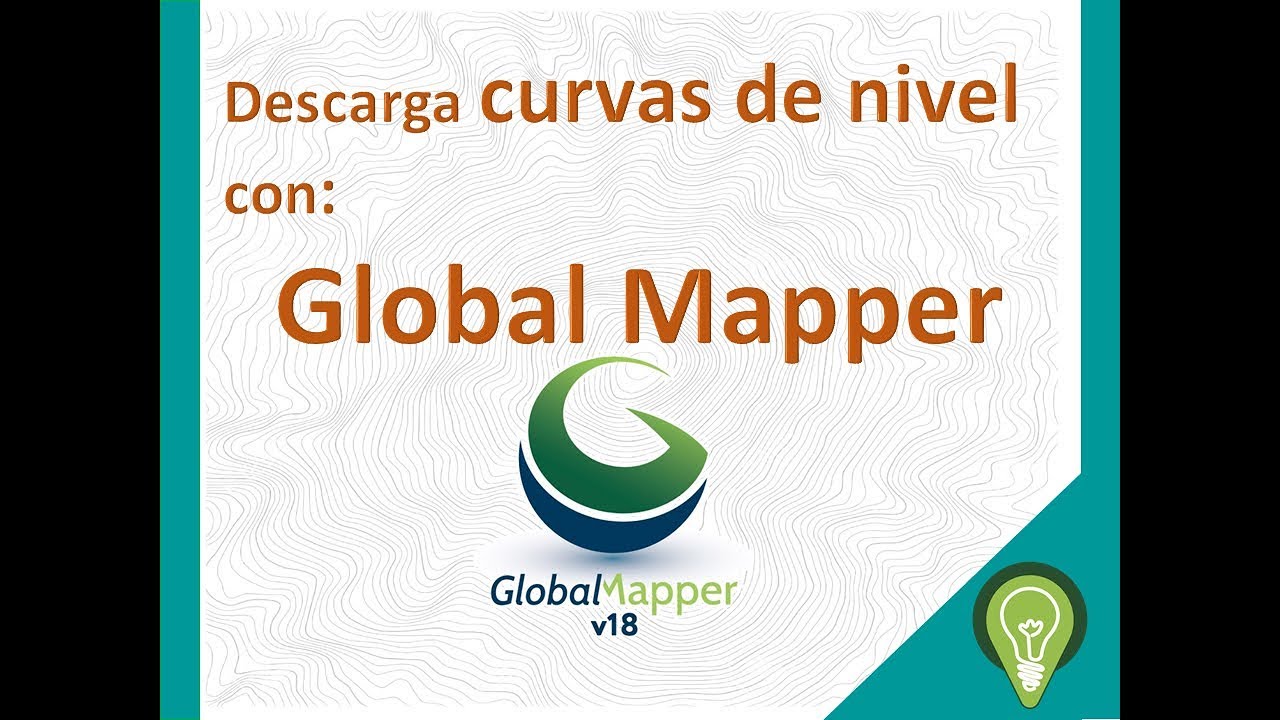 Generar Curvas de Nivel con Global Mapper