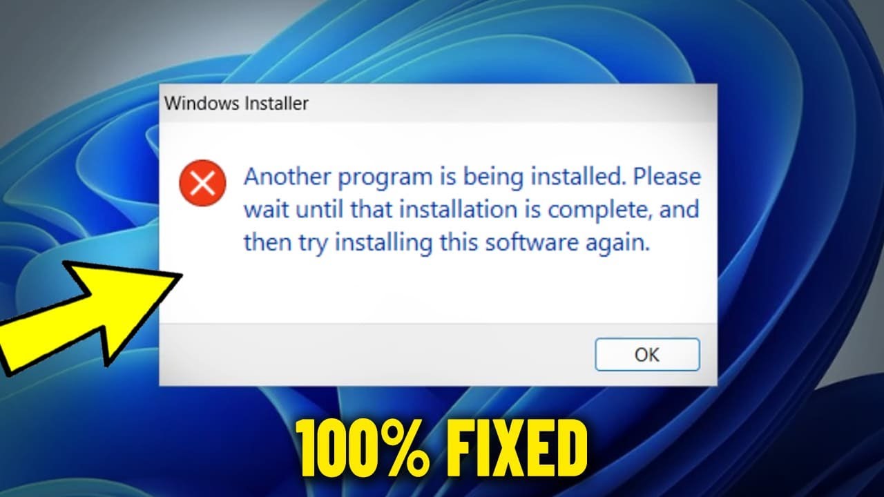Jak rozwiązać Trwa instalowanie innego programu Zaczekaj na ukończenie tamtej instalacji w Win11/10