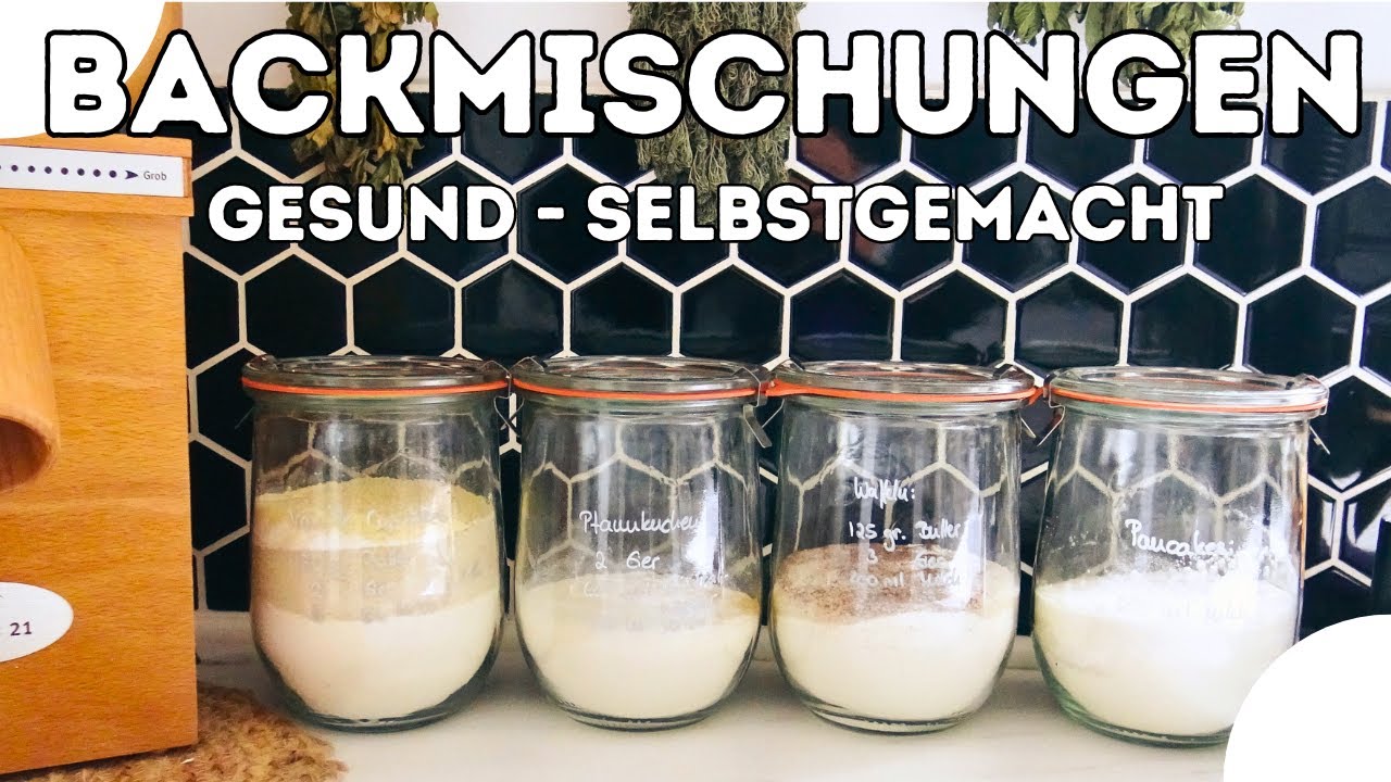 🥧 Nie wieder Backmischungen kaufen 🥧 So einfach geht es selbstgemacht