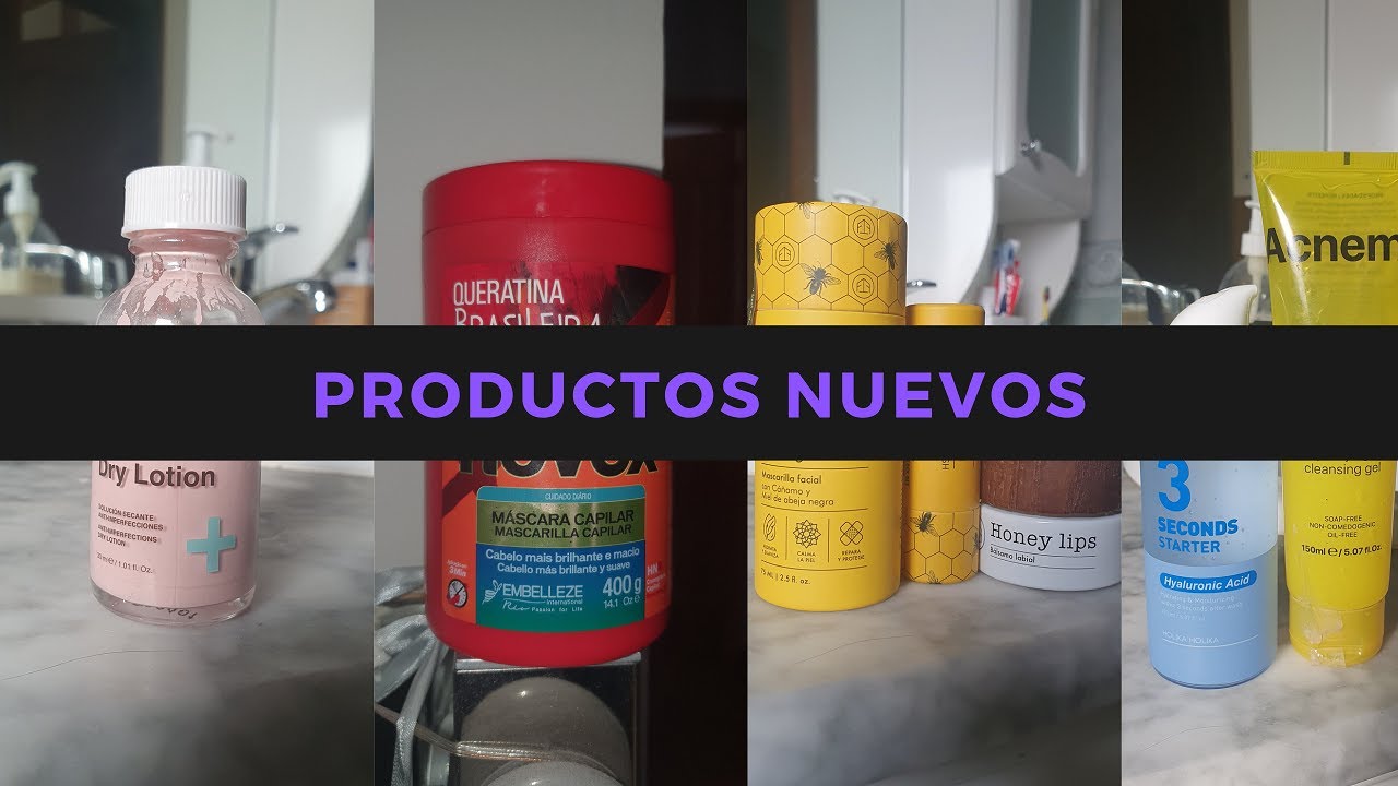 PROBANDO PRODUCTOS NUEVOS