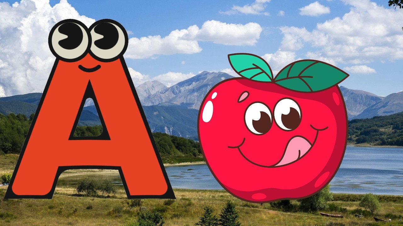 A for Apple | B for Ball | ABCD learning for Kids | Varnamala Songs with Sounds for Children