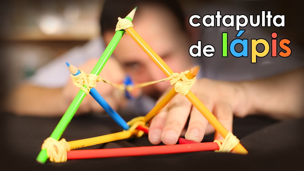 CATAPULTA de lápis (brinquedo)