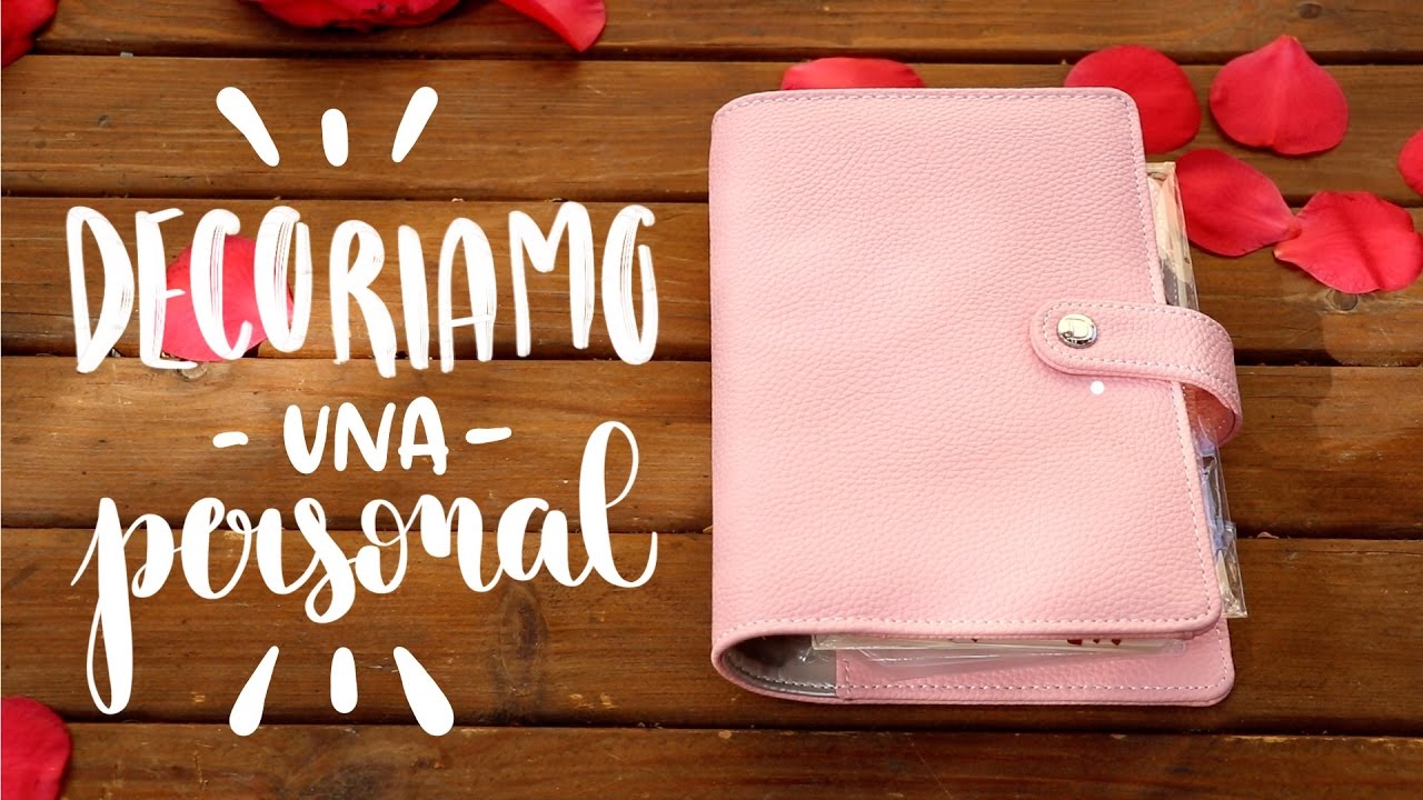Agenda Personal: decorazioni DIY rosa semplici 💖