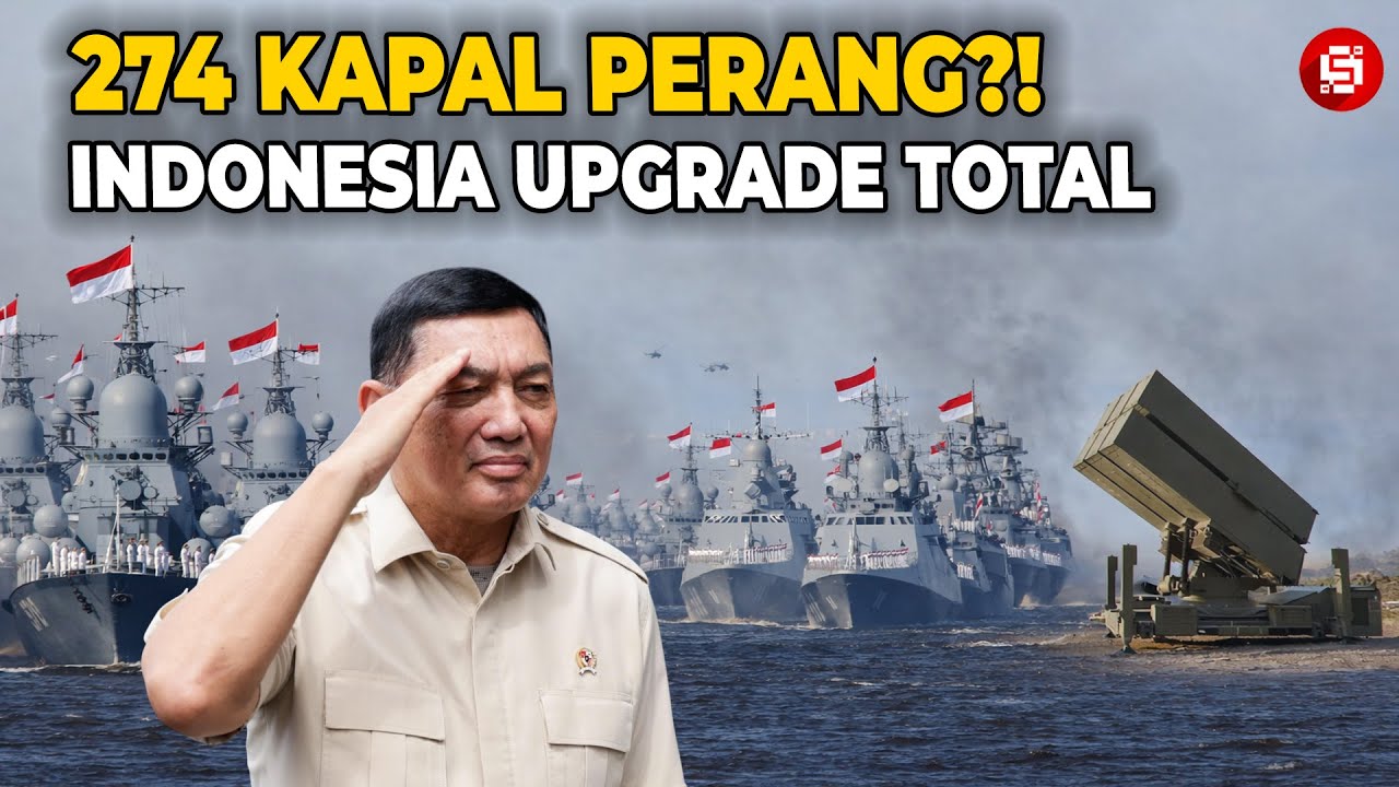 BIKIN NEGARA TETANGGA GERAH! Indonesia Siap Punya 274 Kapal Perang, TNI AL Menuju Blue Water Navy!