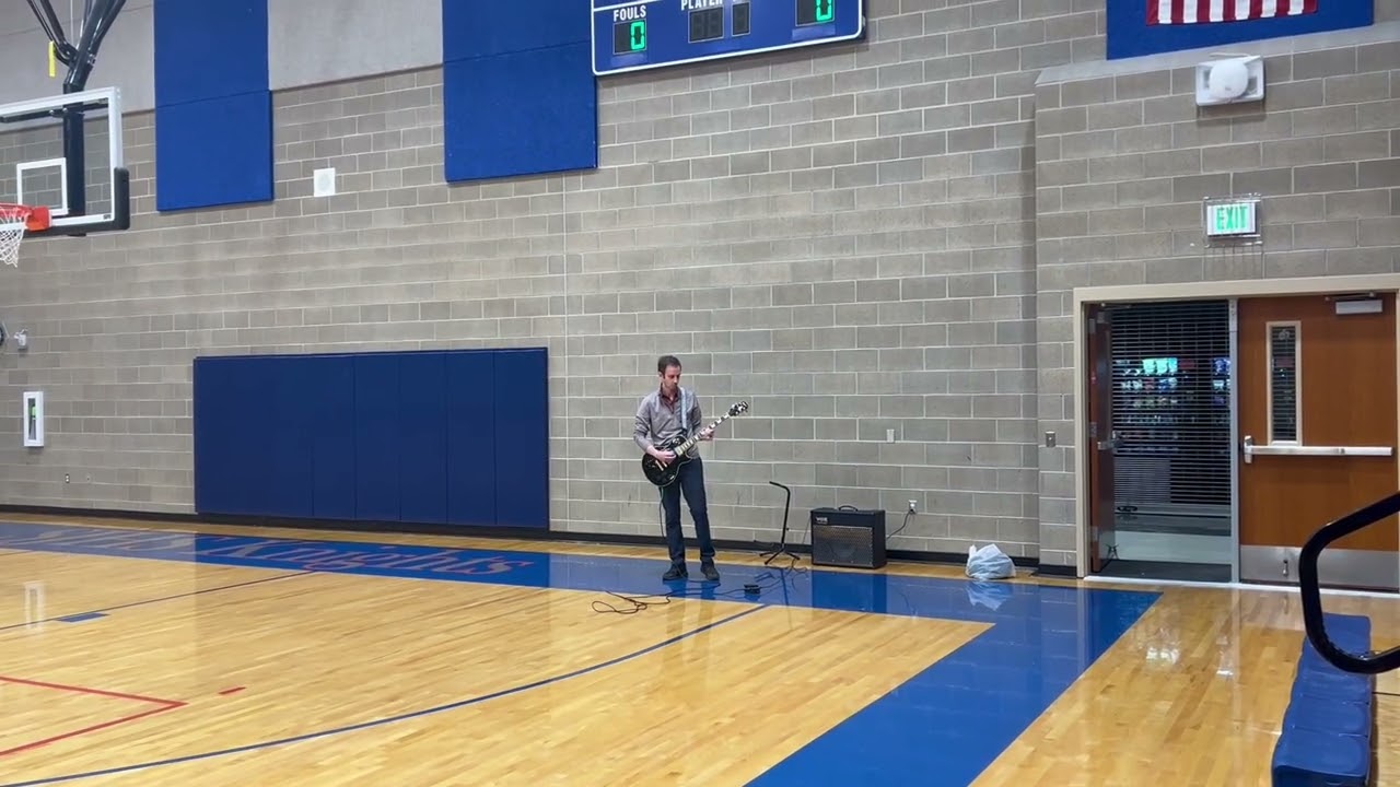 National Anthem - SJHS Basketball Game