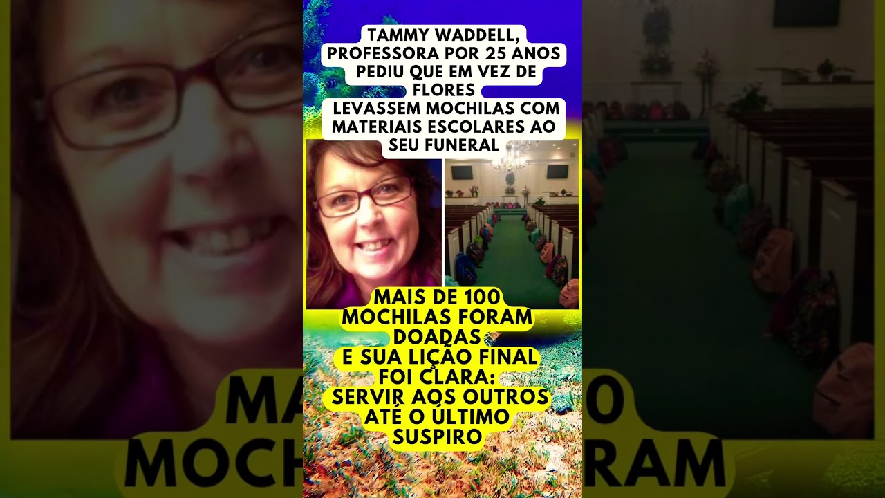 PROFESSORA FALECE e &uacute;ltimo desejo emociona o mundo#shortsviral #noticias #curiosidades