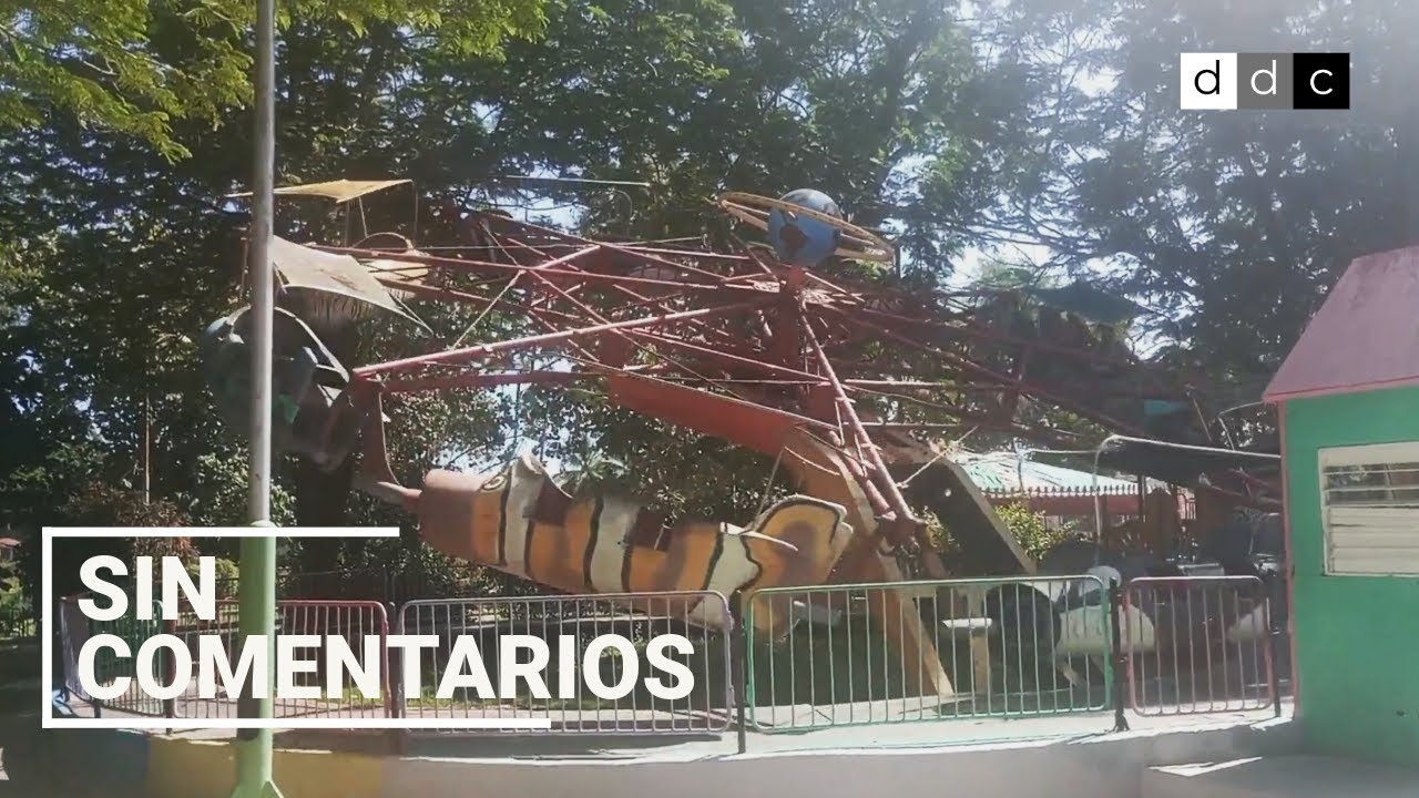 SIN COMENTARIOS | Empleados ociosos y atracciones vacías: el Parque de los Sueños, Santiago de Cuba