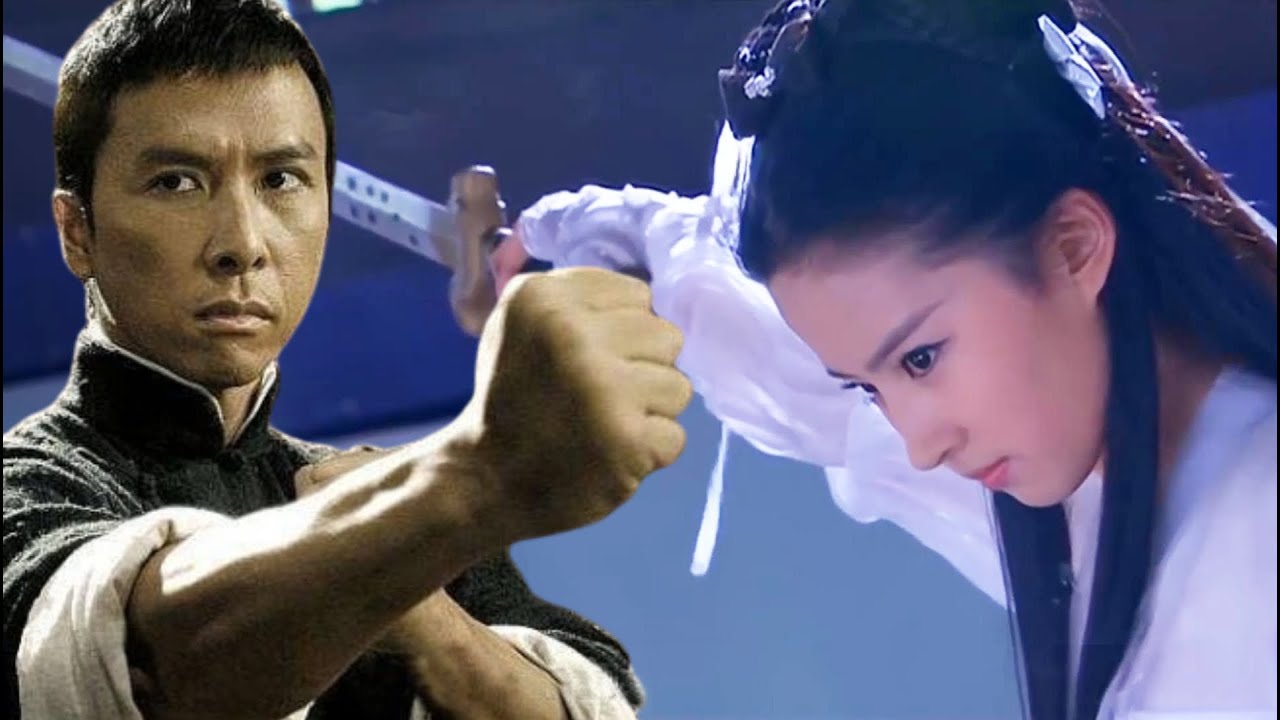 功夫電影！五大高手圍攻少女，危急時刻功夫小子出現憤怒復仇！#movie #功夫 #刘亦菲