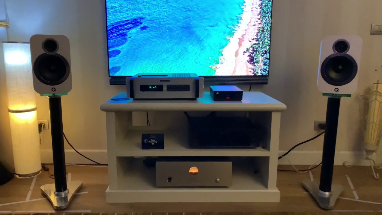 #RegaIO #Qacoustic 3030i #AudioResearchCD8