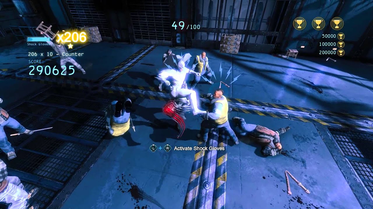 Batman Arkham Origins - 100 to 1 - Flawless Freeflow, Perfect Fight