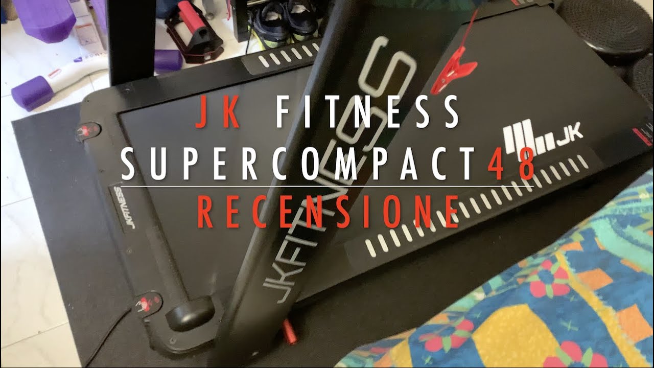 JK Fitness Supercompact 48 tapis roulant 🔴 Recensione 🔴 4K