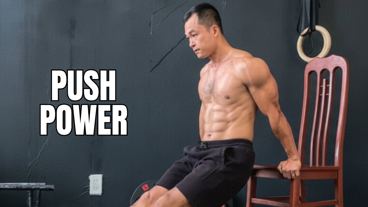 Push-Up Workout | Chest, Shoulders & Triceps (No Equipment)
