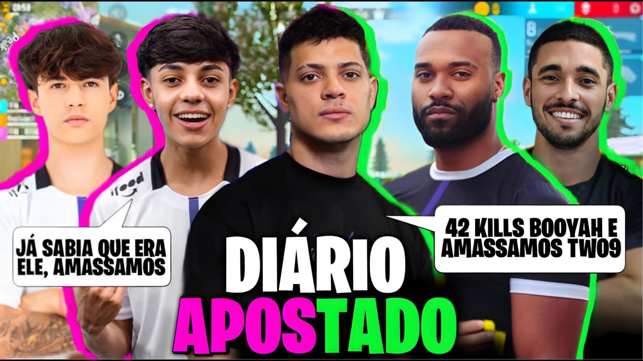 DIÁRIO APOSTADO! CEROL, MANOMAX, GURAS E RUSTY DERAM BOOYAH COM 42 KILLS E AMASSARAM TWO9