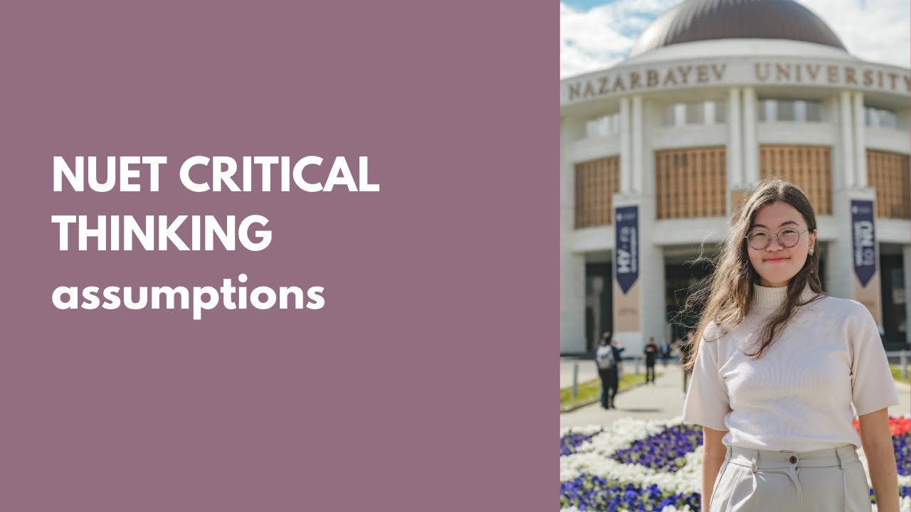 разбираем underlying assumption | NUET Critical Thinking