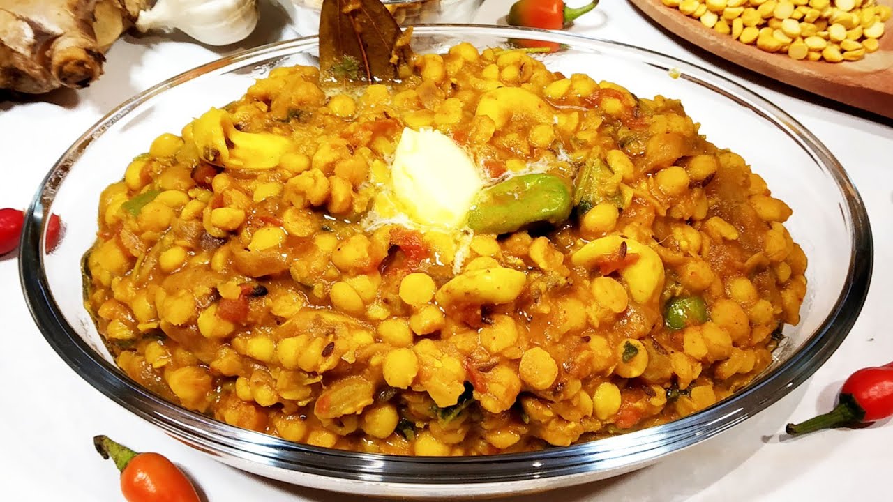 ❤ দুর্দান্ত স্বাদের ছোলার ডাল মাখানি‼️chana dal makhani Bengali‼️cholar dal recipe bengali
