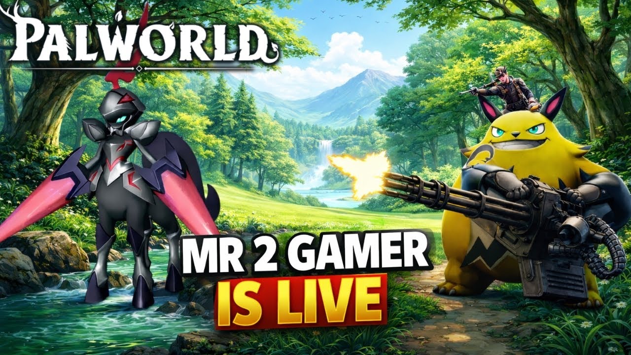 PALWORLD LIVE DAY #16🔴CATCHING NEW PALS🔴#palwoldlive #palworldupdate#live
