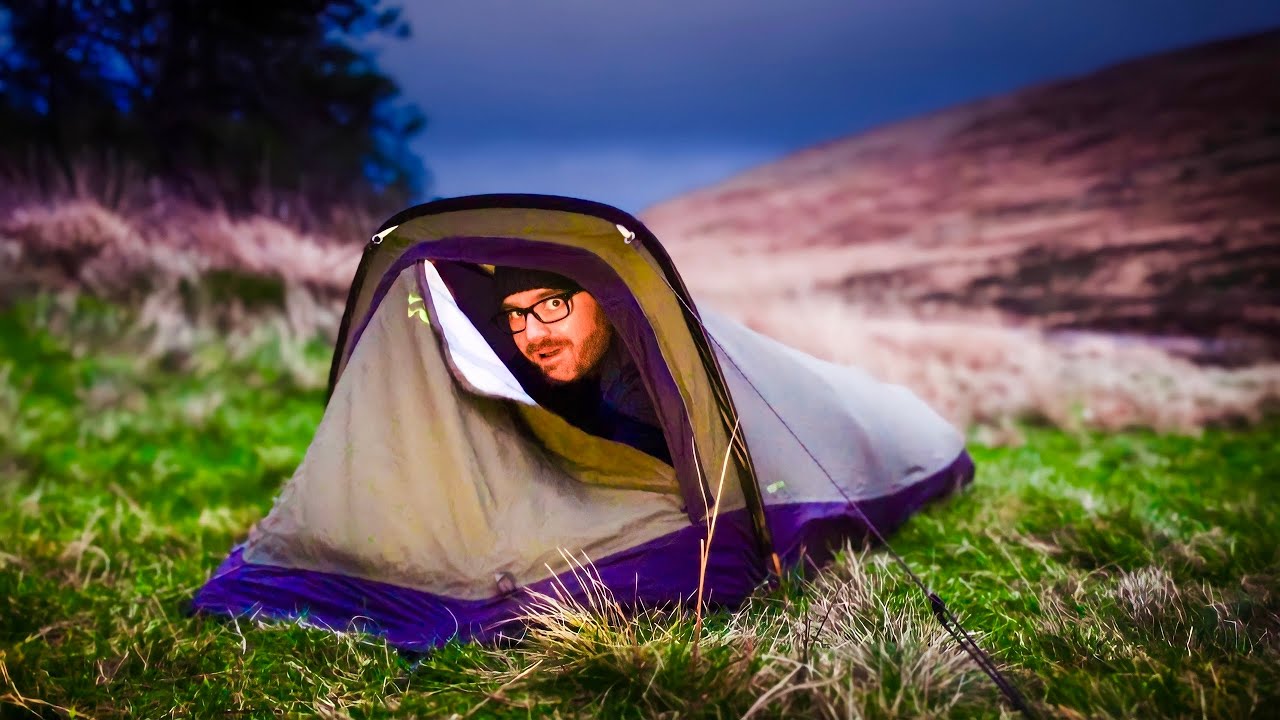 Hooped Bivi Bag Wild Camping in the Mourne Mountains  // Rab Ridge Raider Review