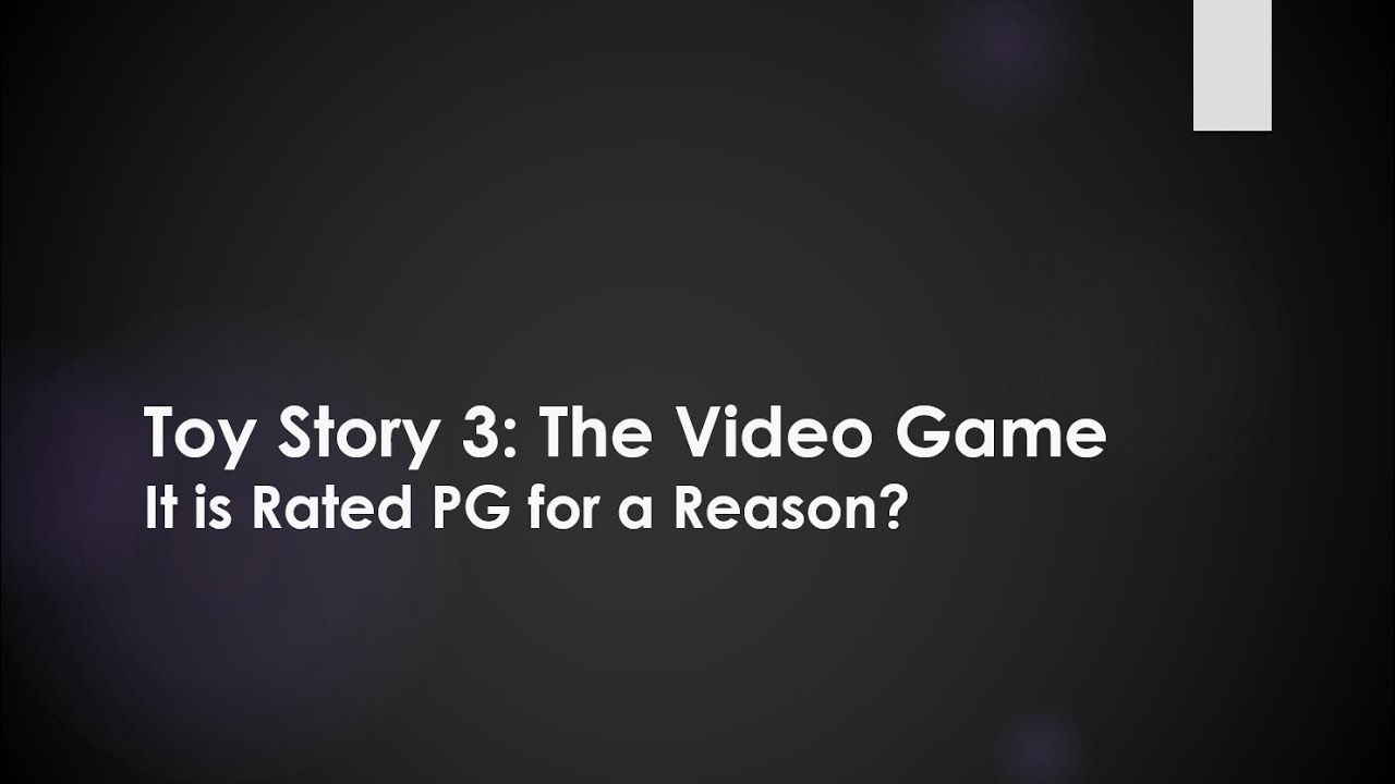 (Creepypasta) Toy Story 3: The Video Game - It is Rated PG for a Reason? (by Rohan Hordern)