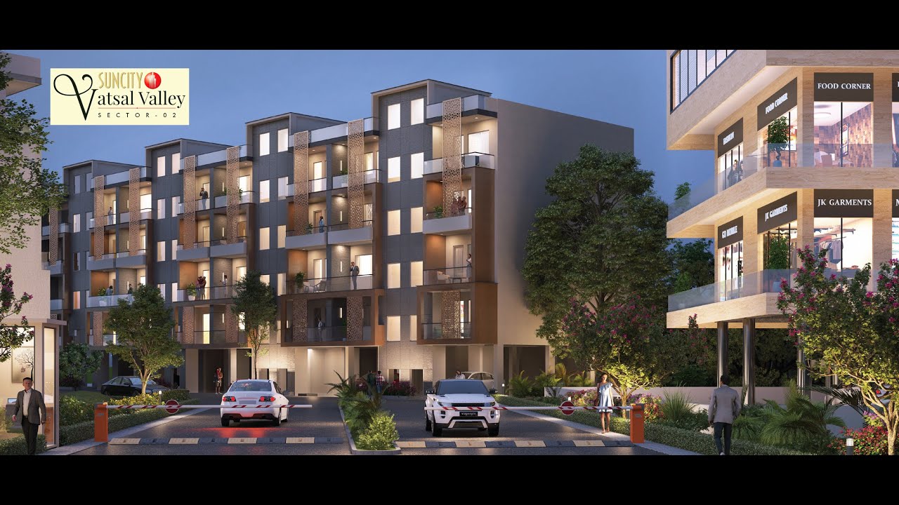 Suncity Vatsal Valley 2 & 3 BHK Premium Floors Sec 02 Gwal Pahari Gurgaon.