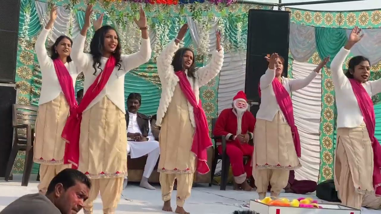 Asi vad de javange Yeshu da naam felavange ✝️🙏(Singer-Peter Hans )Christmas 2024 Dance Performance 