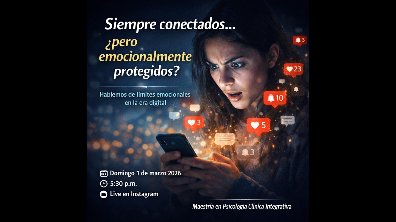 Siempre Conectados .. ¿Pero estamos emocionalmente protegios?