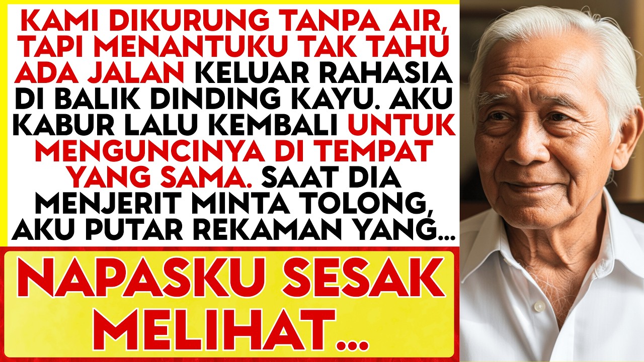 Menantuku Kunci Kami Di Gudang, Tapi Istriku Berbisik: 