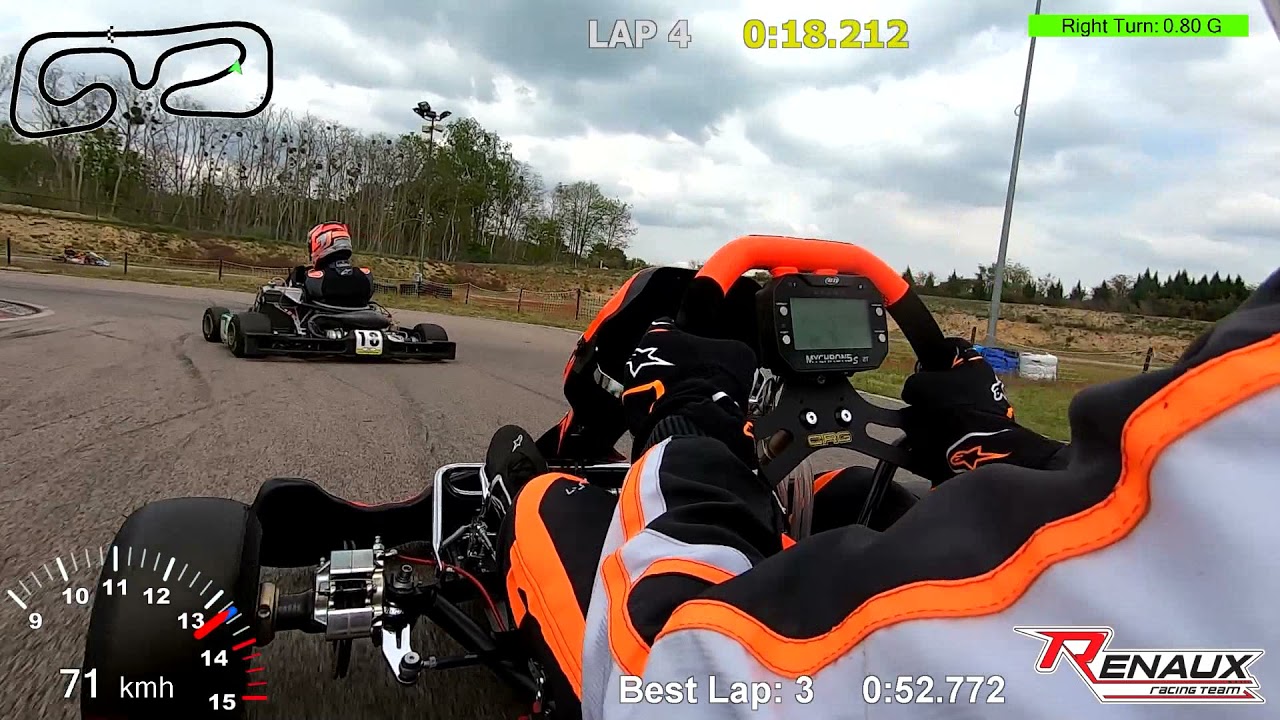 Anneville - inboard en karting KZ