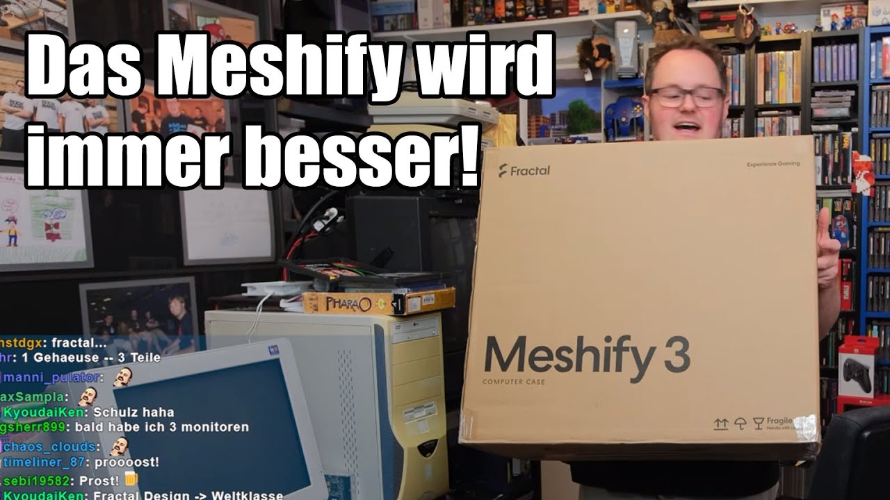 Ein Gehäuse vorgestellt - Fractal Design Meshify 3 Ambience Pro RGB Black TG