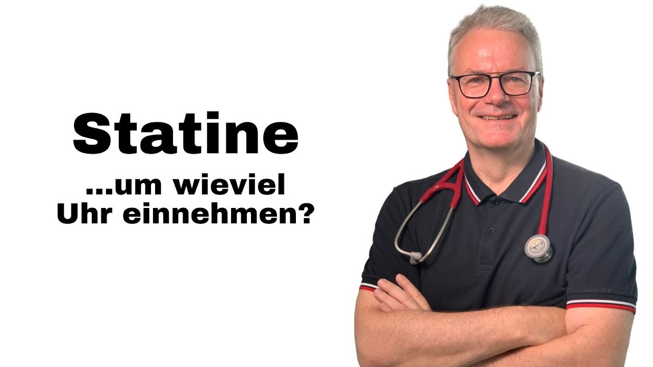 Statin - optimaler Einnahmezeitpunkt. Morgens oder abends? Oder egal?