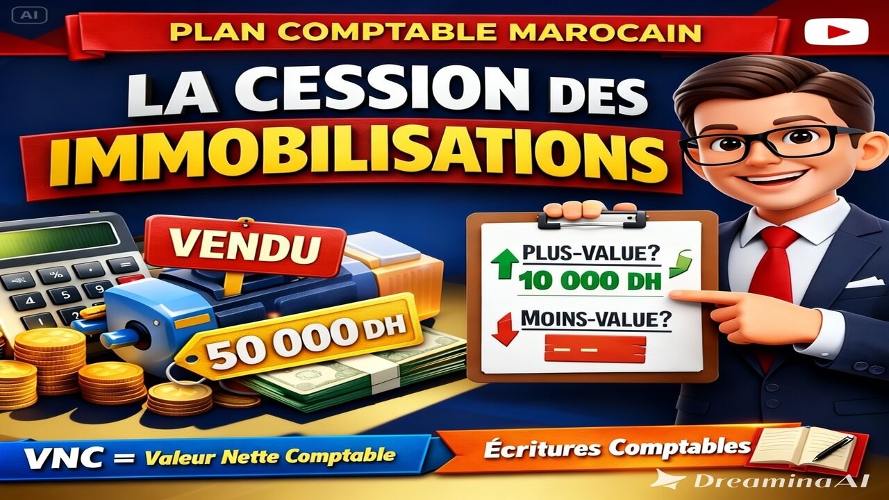 Cession des immobilisations