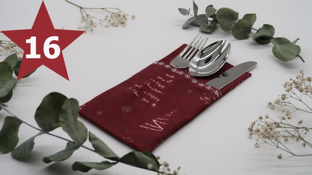 Eulina #Nähanleitung für eine Bestecktasche