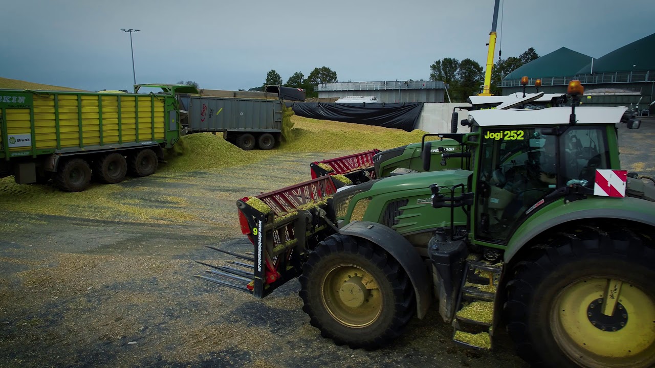 Fendt 1050 und 936 auf Maismiete - Blunk