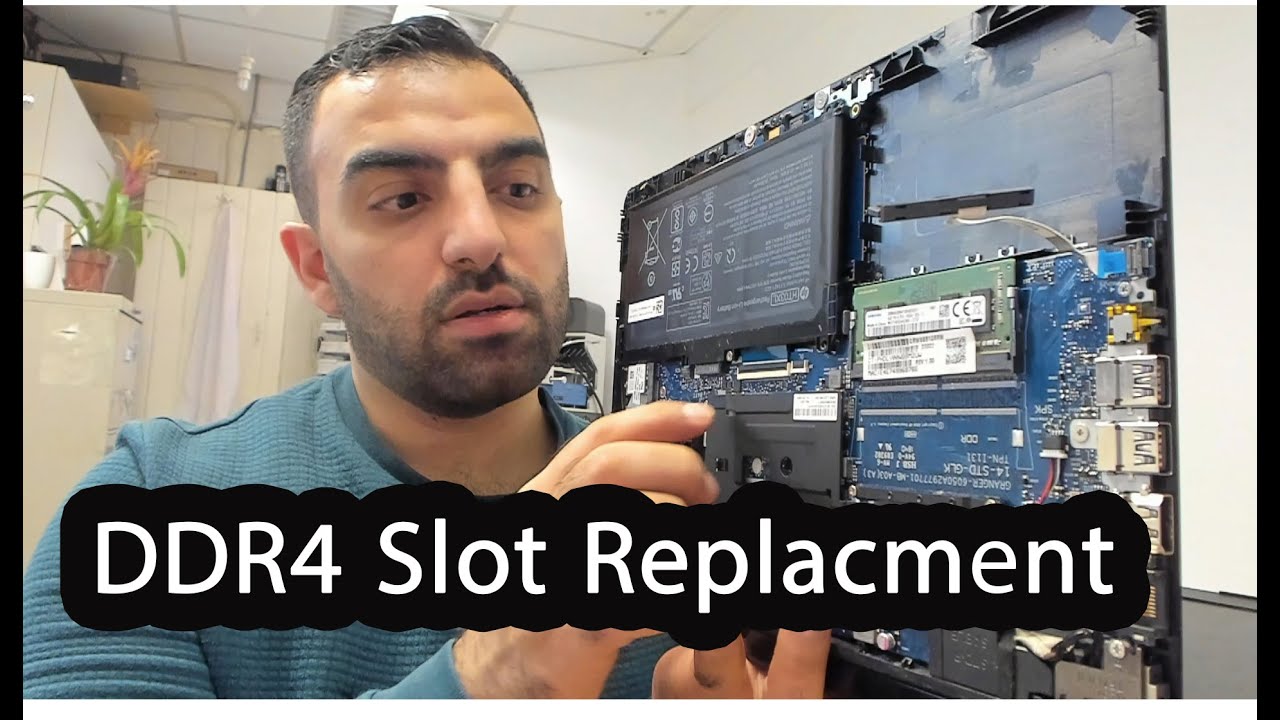 DDR4 slot replace for HP laptop