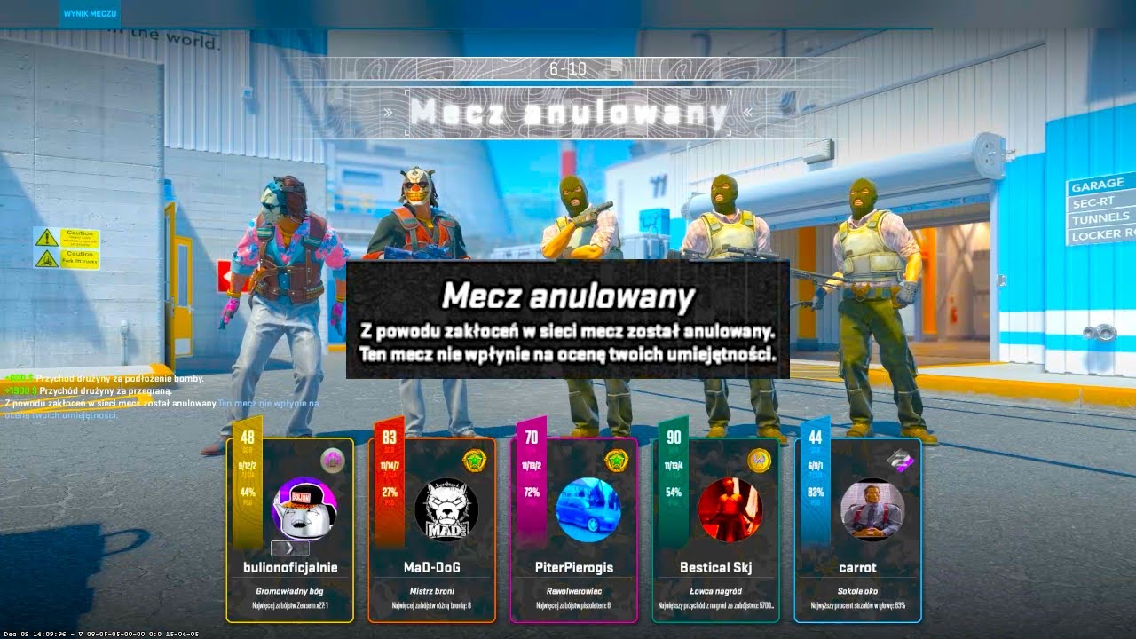 MECZ ANULOWANY ⛔