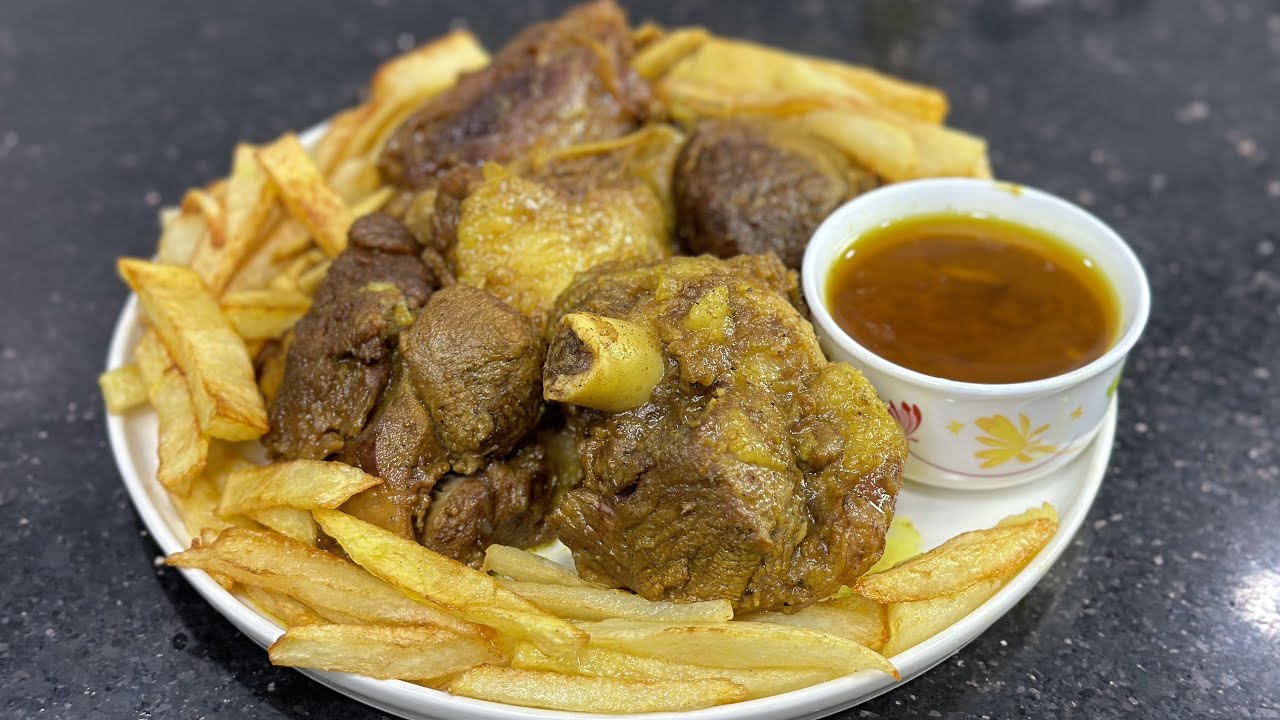 باي باي الفحم والدخان🐑لحم مشوي سريع يذوب في الفم😋بلا تعب فقط في الكوكوطة مع صلصة تغمسي وتدعيلي 😍