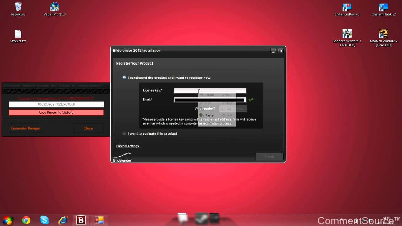 How to download Bitdefender Anti Virus 2012 For Free [CRACK] [HD]