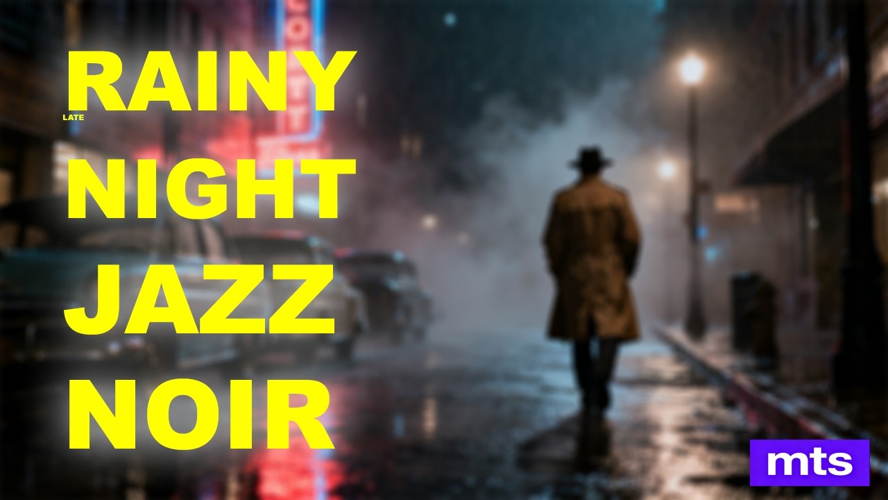 RAINY NIGHT JAZZ NOIR | 30 Minutes of Atmospheric Solitude