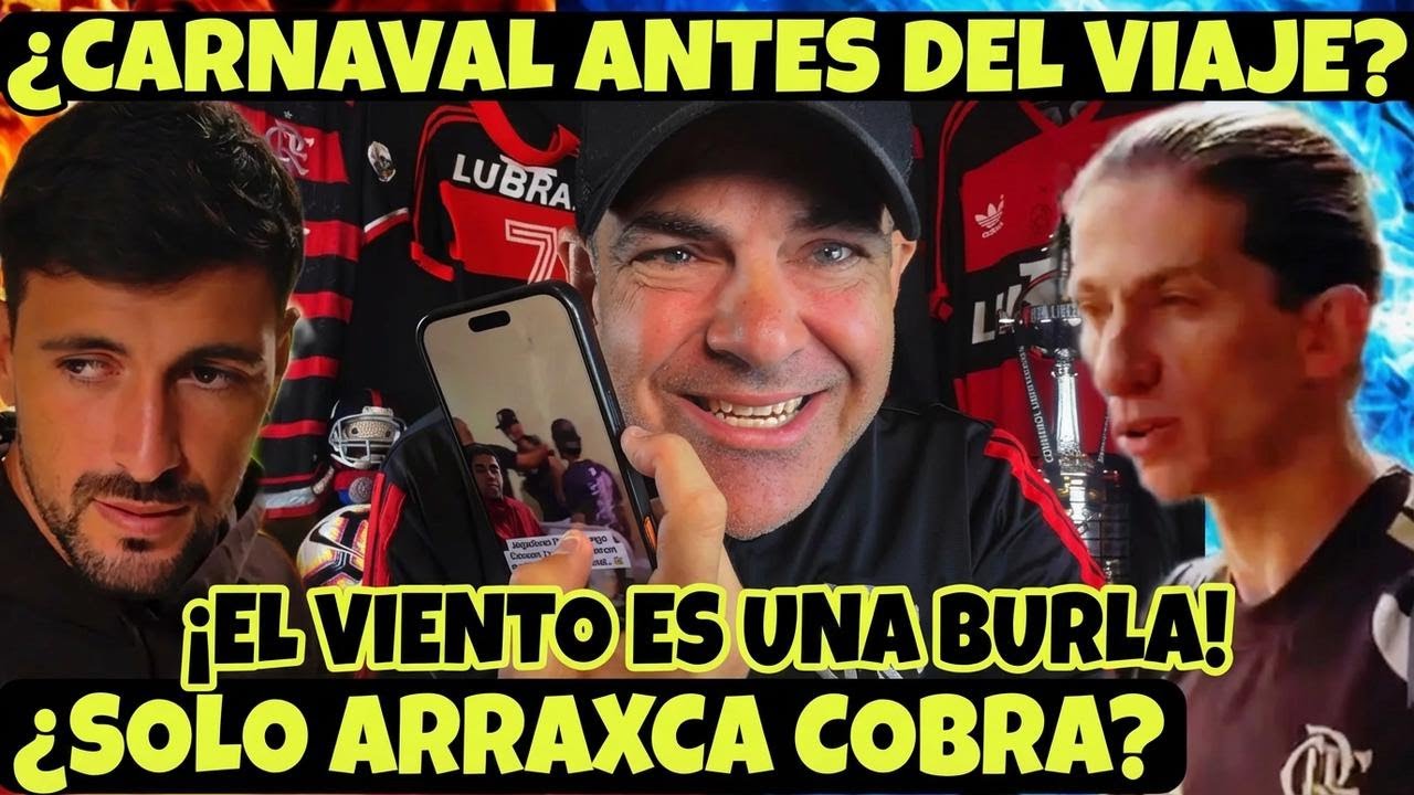 ¡Arrascaeta no se guarda nada! ¿Fiesta antes del partido decisivo? ¿Qué pasa, Filipe?