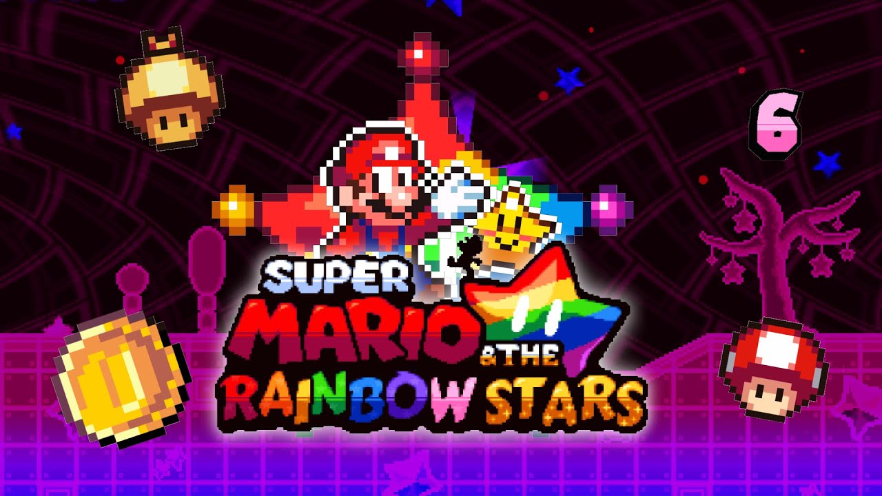 Super MARIO and the RAINBOW STARS, part 6, Extra in World 1
