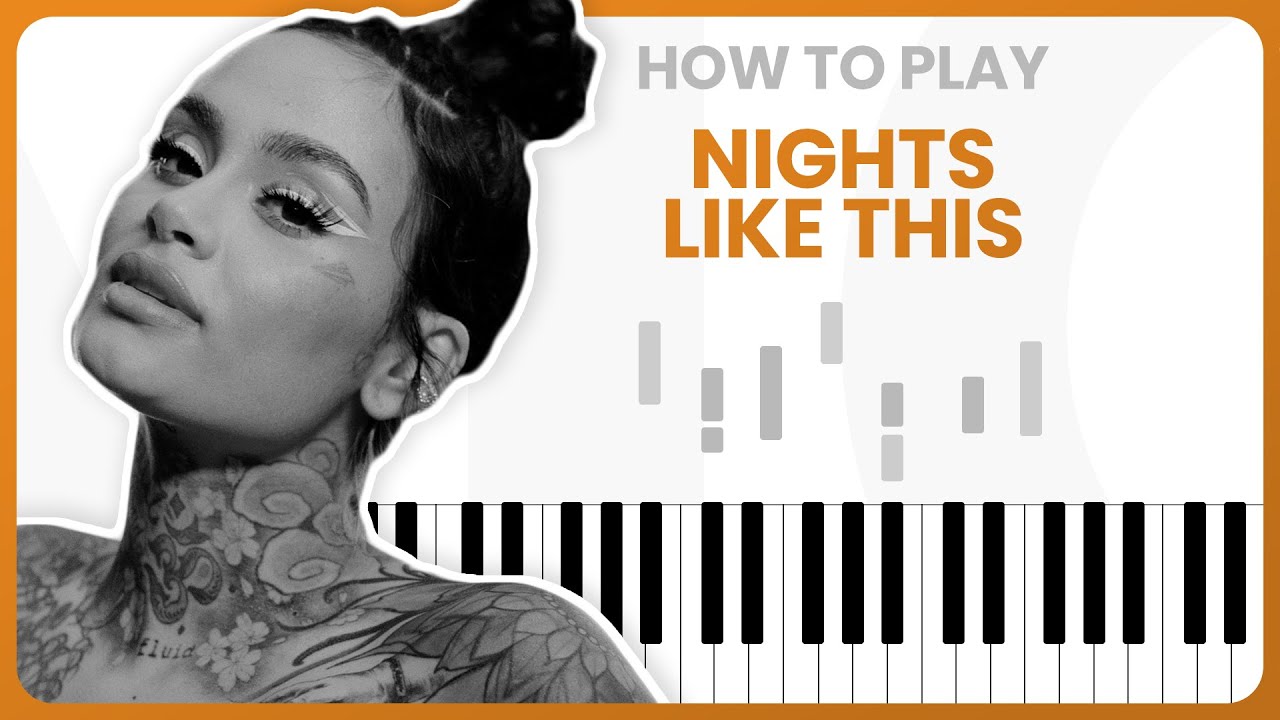 How To Play Nights Like This By Kehlani On Piano - Piano Tutorial (Free Tutorial)