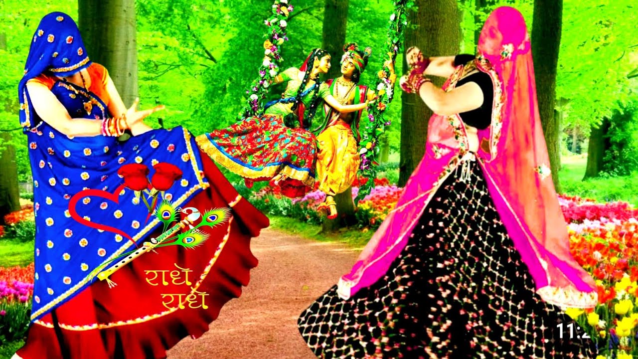 ``Radha Krishna लवस्टोरी सॉन्ग  ``छोड़ लुगड़ी को पल्लों कान्हा में हैगी बदनाम. 💥 Krishna भजन 2025/kg