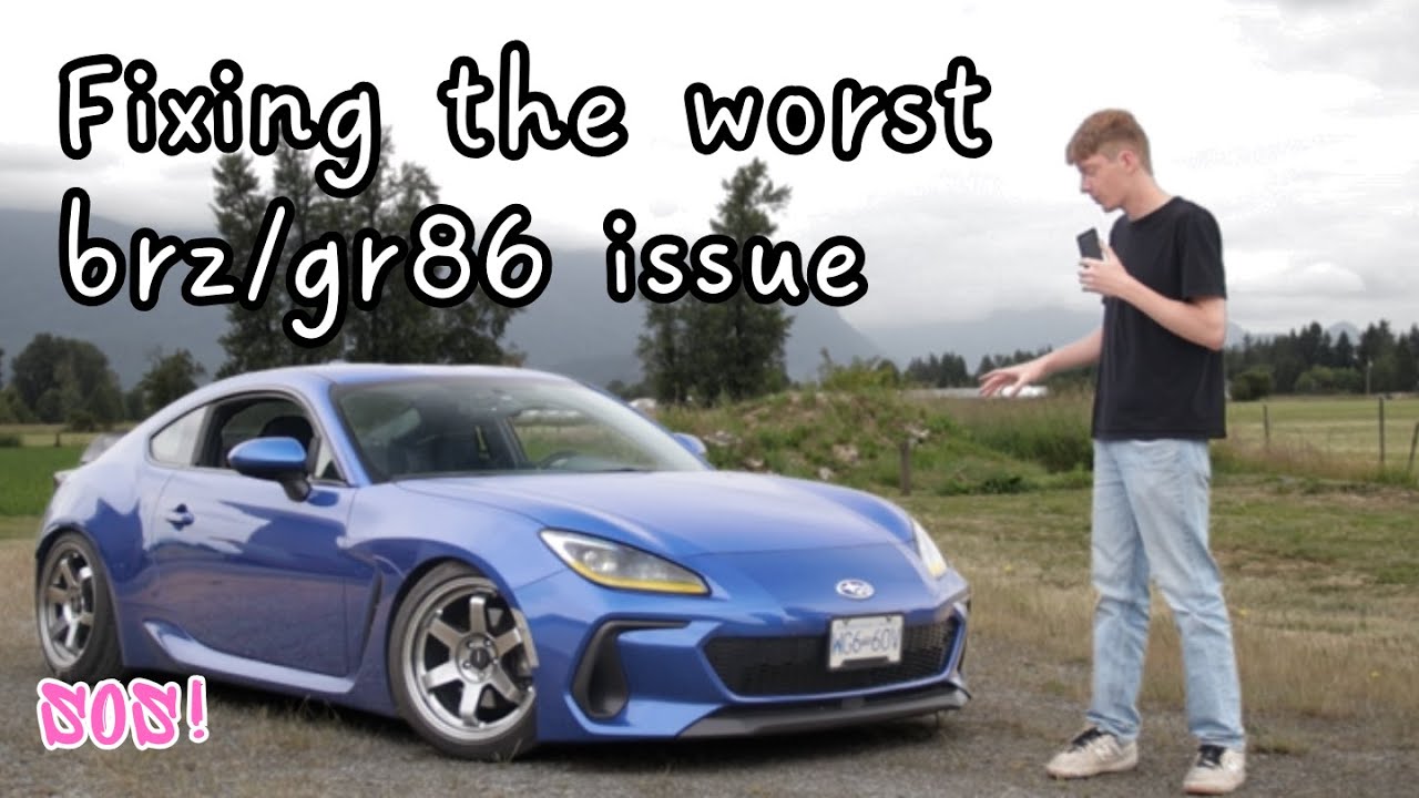 How to fix the worst 2nd gen brz/gr86 issue