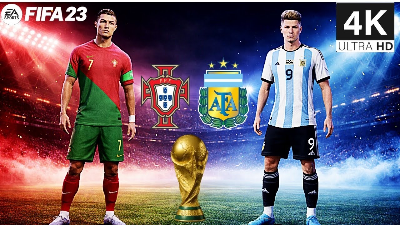 FIFA 23 | Portugal 🇵🇹 vs Argentina 🇦🇷 | Ronaldo vs Messi 🔥 Epic Friendly Match Showdown!