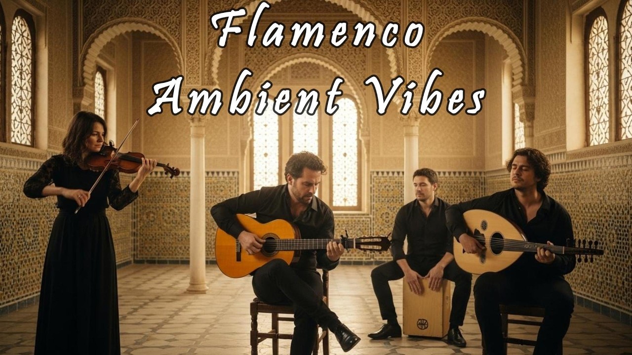 Flamenco Mystic Strings 🌙 Acoustic Guitar & Oud Night Instrumental