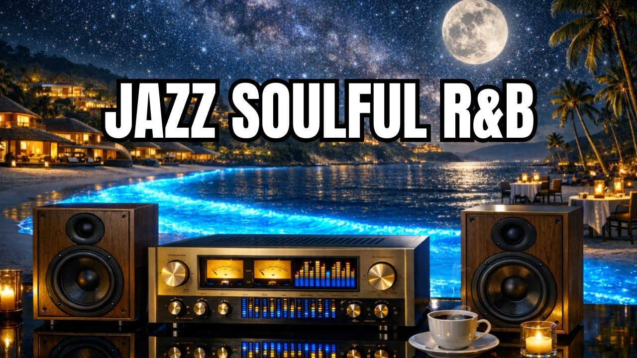 Smooth Jazz–Soulful R&B 🌌 Relaxing Sounds for Studying, Focus & Calm Energy