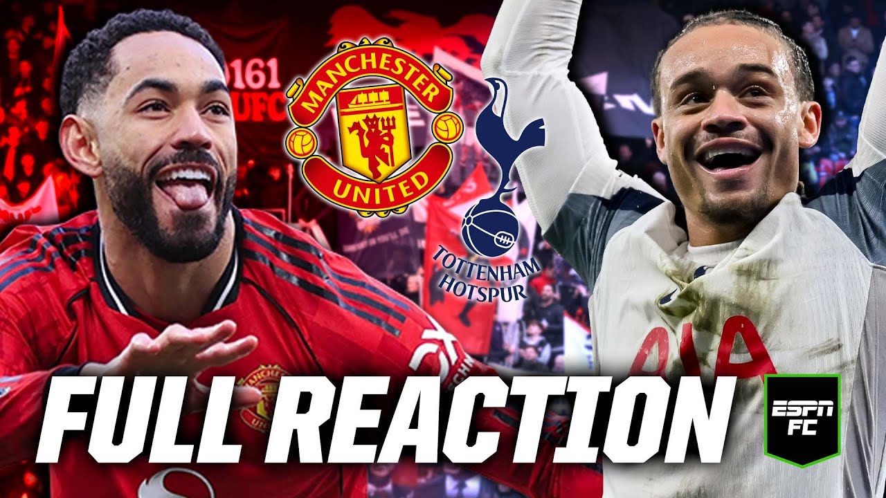 LIVE REACTION: Man United vs. Tottenham - Four wins in a row for Carrick! 🔥 | ESPN FC