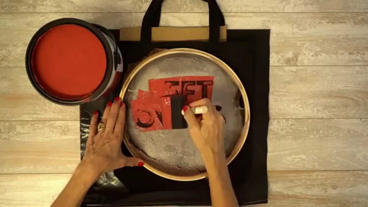 An Easy DIY Screen Printing Technique (Just in Time for Thanksgiving and Christmas)